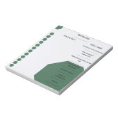 Bloc-note Infirmière de soins critiques Planificateur de cha (Tourné)