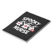 Bloc-note Infirmière drôle Halloween (Tourné)