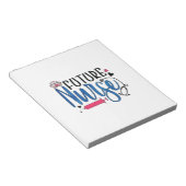 Bloc-note Infirmière Gift | Future Infirmière (Incliné)