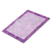 Bloc-note Infirmière inscrite RN Silver Caduceus sur Camo Ro (Incliné)