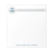 Bloc-note Infirmière professionnelle avancée de l'APRN (Devant)