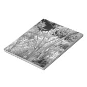 Bloc-note Infra rouge d'arbres bâtiments et sentiers à Las 2 (Tourné)