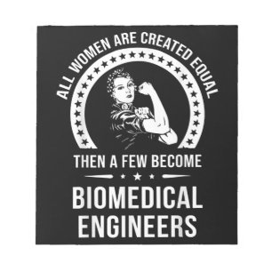 Bloc-note Ingénieur Biomédical Pour Femmes Ingénieur Biomédi