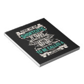 Bloc-note Ingénieur Ingénieur en mécanique (Incliné)