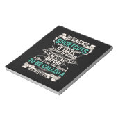 Bloc-note Ingénieur Ingénieur en mécanique (Tourné)