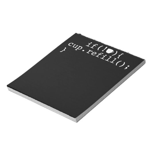 Bloc-note Ingénieur logiciel de codage intelligent de rempli (Tourné)