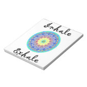 Bloc-note inhale exhale (Tourné)