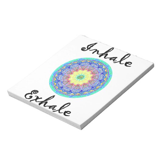 Bloc-note inhale exhale (Tourné)