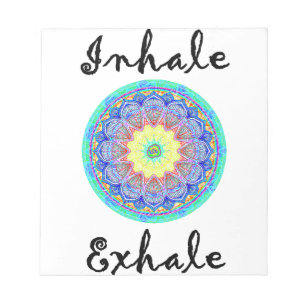 Bloc-note inhale exhale