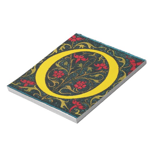 BLOC-NOTE INITIAL O, 1520. (Tourné)