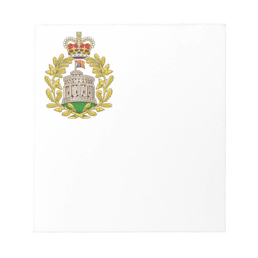 Bloc-note Insigne de la Maison de Windsor (Devant)