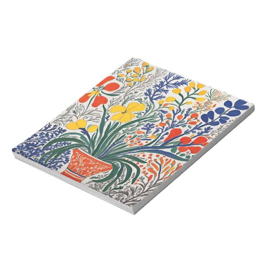 Bloc-note Inspiration de printemps des fleurs (Tourné)