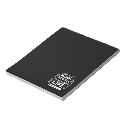 Bloc-note Inspirational Christian Quote from Proverbs 15:15 (Tourné)