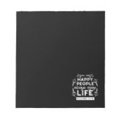 Bloc-note Inspirational Christian Quote from Proverbs 15:15 (Devant)