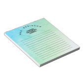 Bloc-note Inspirer les leaders de demain - Professeur de nom (Incliné)