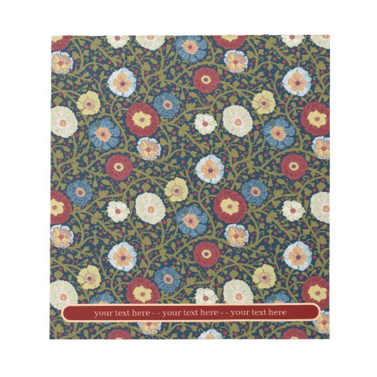 Bloc-note Intelect floral (Devant)