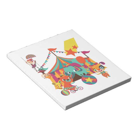 Bloc-note Interprètes de cirque (Incliné)