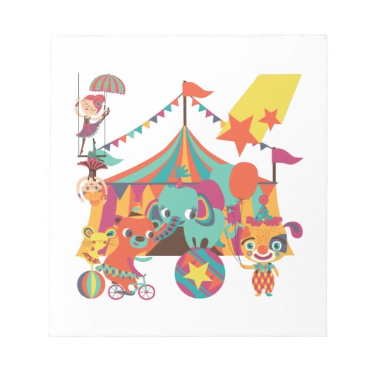 Bloc-note Interprètes de cirque (Devant)