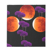 Bloc-note Intrusion violette (Devant)