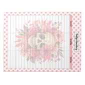 Bloc-note Inventaire du réfrigérateur crâne à sucre (Devant)