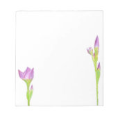 Bloc-note Iris pourpre (Devant)