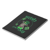Bloc-note Irish For A Day Whippet Lucky Dog (Tourné)