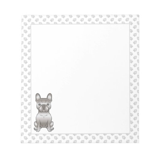 Bloc-note Isabella Bouledogue Français / Frenchie Chien Mign (Devant)