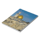 Bloc-note Israël, Jérusalem, Dôme du Rocher (Tourné)