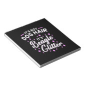 Bloc-note It Is Beagle Dog Glitter (Incliné)