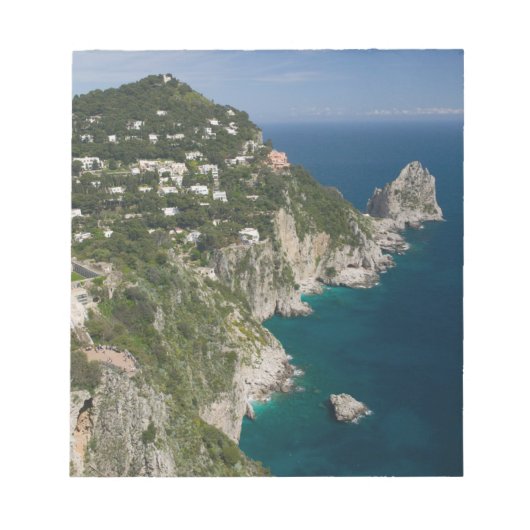 Bloc-note ITALIE, Campanie, (baie de Naples), CAPRI : (Devant)