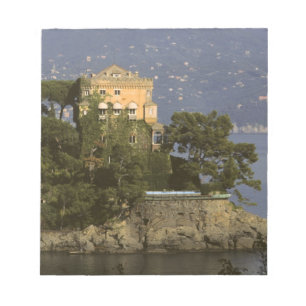 Bloc-note Italie, Portofino. Vie panoramique sur la