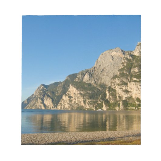Bloc-note Italie, Riva del Garda, Lac de Garde, Mont (Devant)