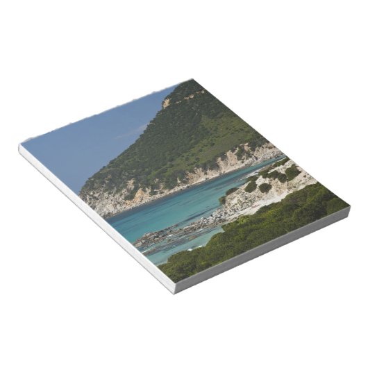 Bloc-note Italie, Sardaigne, Solanas. Beach. (Incliné)
