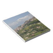 Bloc-note Italie, Sicile, Enna, Calascibetta, Vue matinale (Incliné)