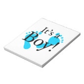 Bloc-note Its a Boy - Baby, Newborn, Celebration (Tourné)
