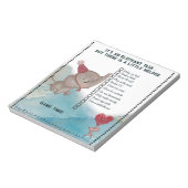 Bloc-note It's an Elephant Task- Kids Daily Checklist  (Tourné)