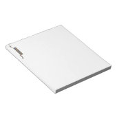 Bloc-note J initial éclairé (Incliné)