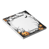 Bloc-note Jack-o'-lantern Halloween Éffrayant (Incliné)