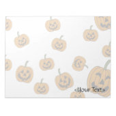 Bloc-note Jack O'Lanterns arrière - plan (Devant)