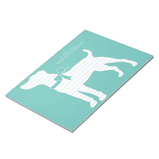 Bloc-note Jack Russell Terrier Chien Chien Puppy (Incliné)