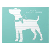 Bloc-note Jack Russell Terrier Chien Chien Puppy (Devant)