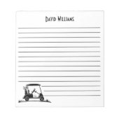 Bloc-note Jack Russell Terrier Dans Le Nom Du Panier (Devant)