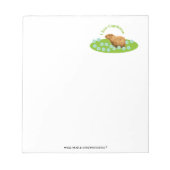 Bloc-note J'adore les capybaras Notepad (Devant)