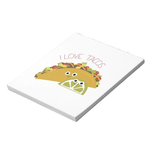 Bloc-note J'adore les Tacos (Tourné)