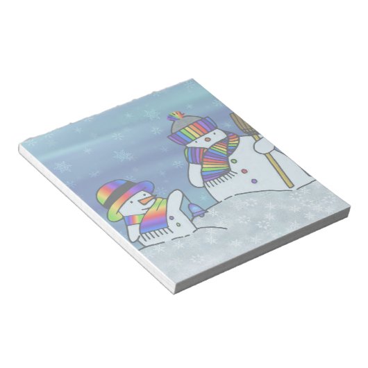 Bloc-note J'adore l'hiver ! (Incliné)