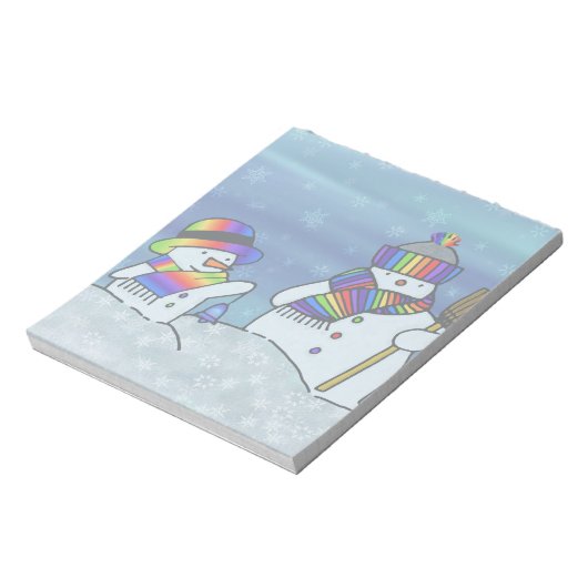 Bloc-note J'adore l'hiver ! (Tourné)