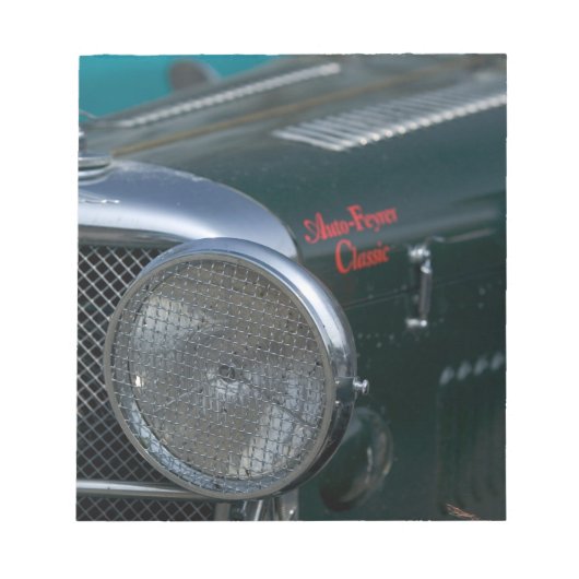 Bloc-note jaguar antique (Devant)