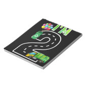 Bloc-note J'ai 2 ans Anniversaire Garbage Truck (Tourné)