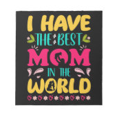 Bloc-note J'ai la meilleure maman au monde (Devant)