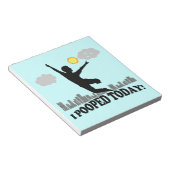 Bloc-note J'Ai Poopé Aujourd'Hui (Incliné)